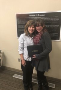 Christine Fultz and Stephanie Brinning.