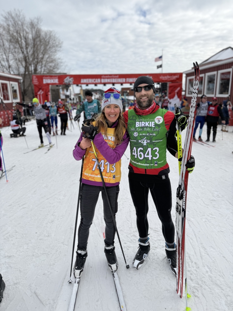 Karen Eckerman and Matt Curtin.