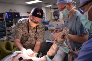 Ben Campbell in the OR.