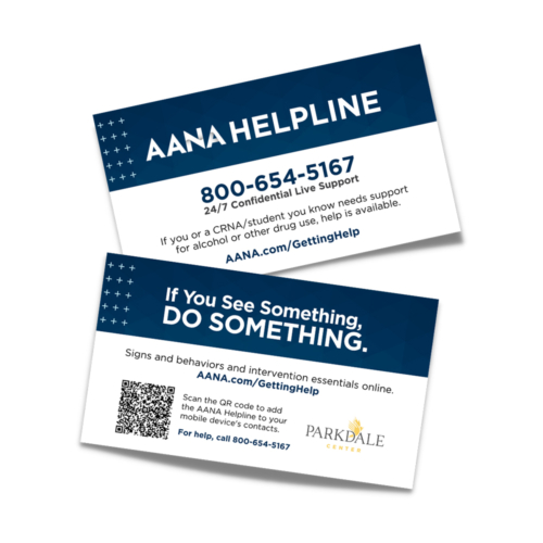 AANA HelpLine Cards