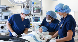 CRNA student clinical