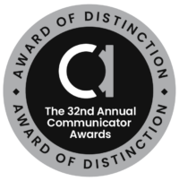 Communicator Awards 32nd Badge Award of Distinction Grade 1 View